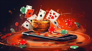 Pengguna membaca syarat bonus di ponsel